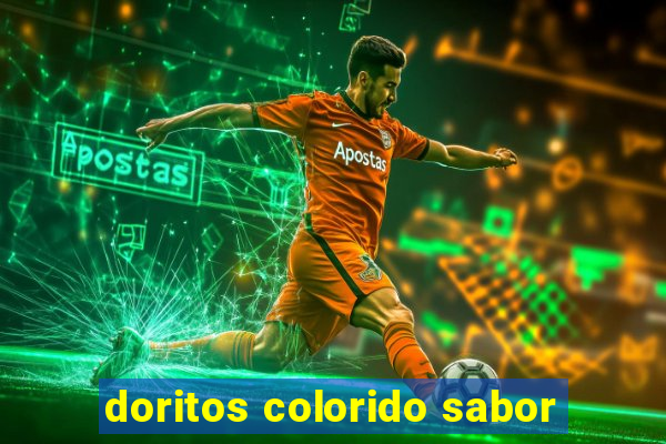 doritos colorido sabor